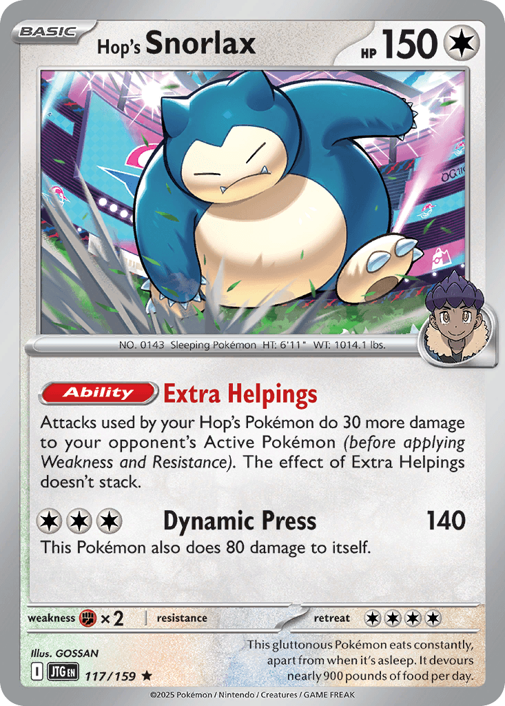 Hop's Snorlax