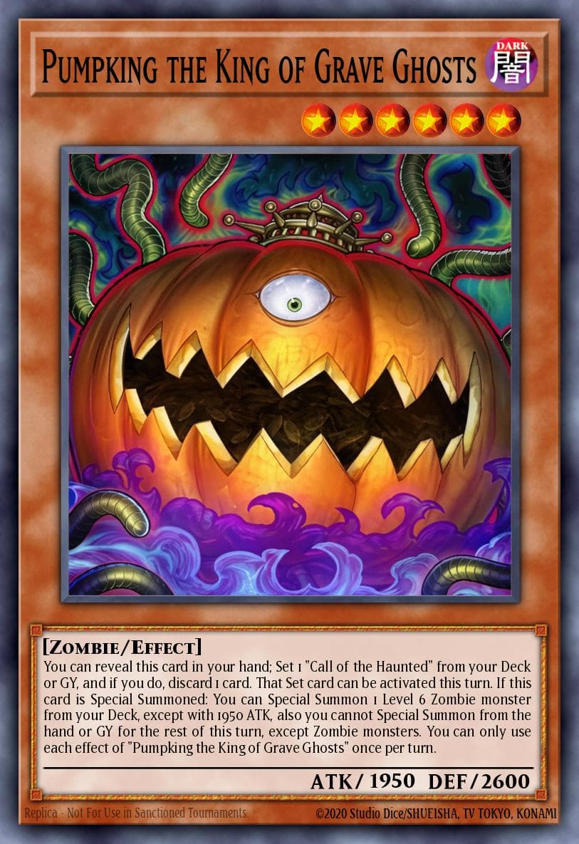 Pumpking the King of Grave Ghosts