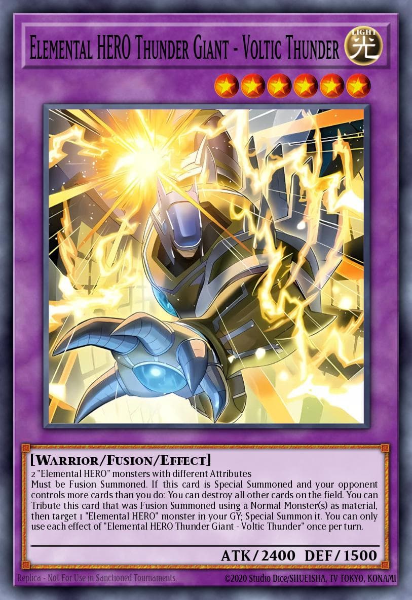 Elemental HERO Thunder Giant - Voltic Thunder