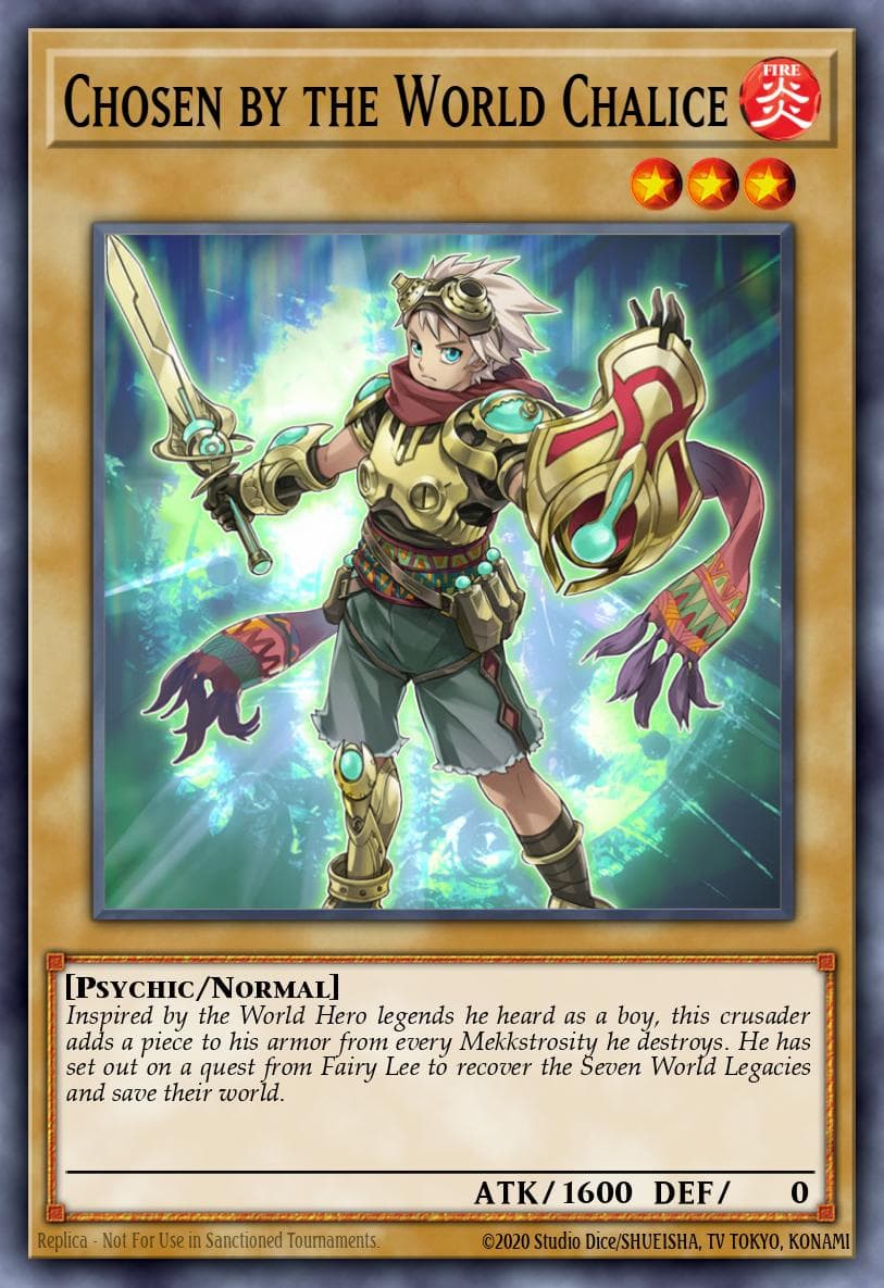 Chosen by the World Chalice