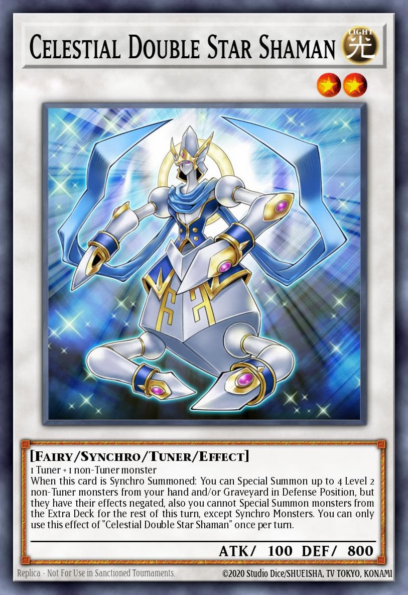 Celestial Double Star Shaman