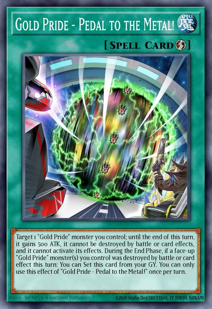 Gold Pride - Pedal to the Metal!