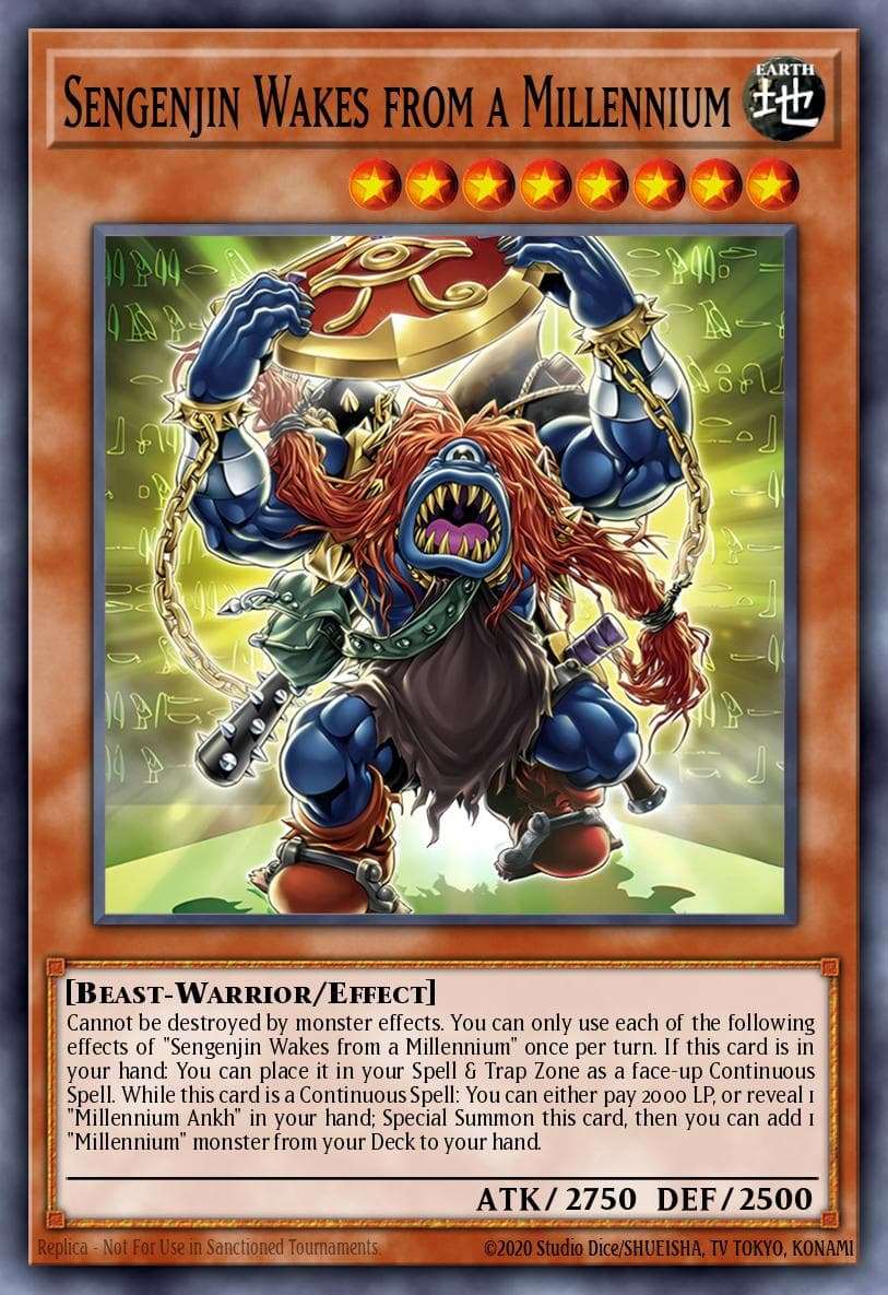 Sengenjin Wakes from a Millennium