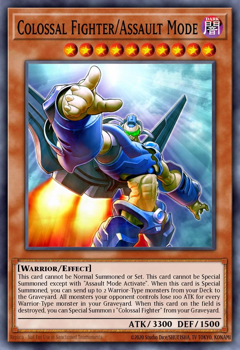 Colossal Fighter/Assault Mode