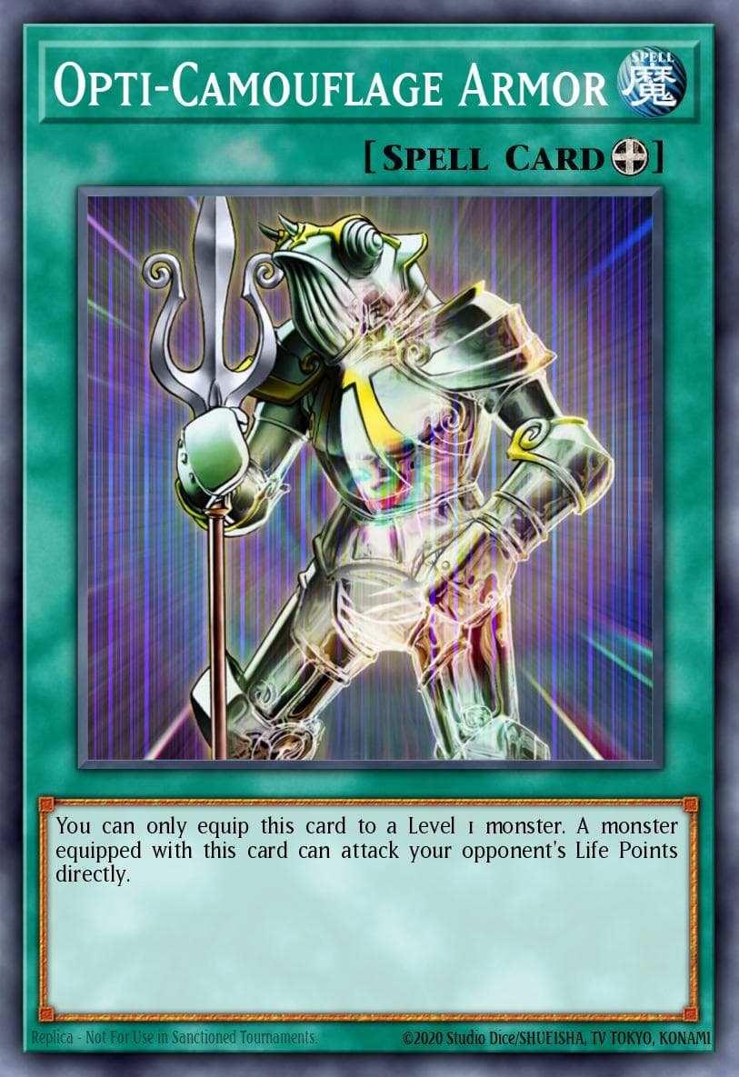 Opti-Camouflage Armor