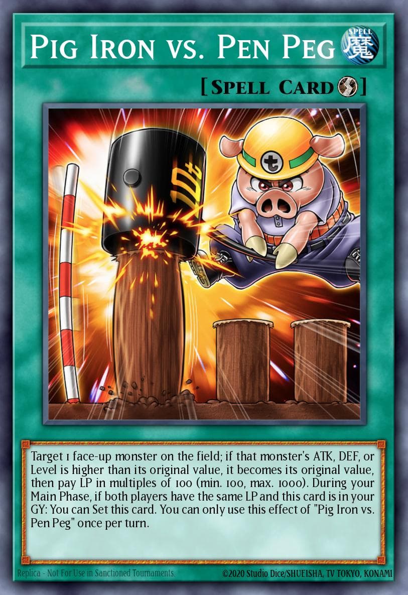 Pig Iron vs. Pen Peg