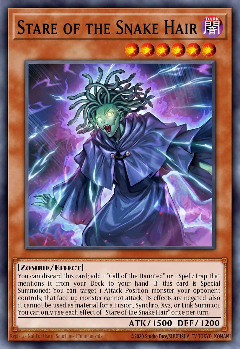 Stare of the Snake Hair