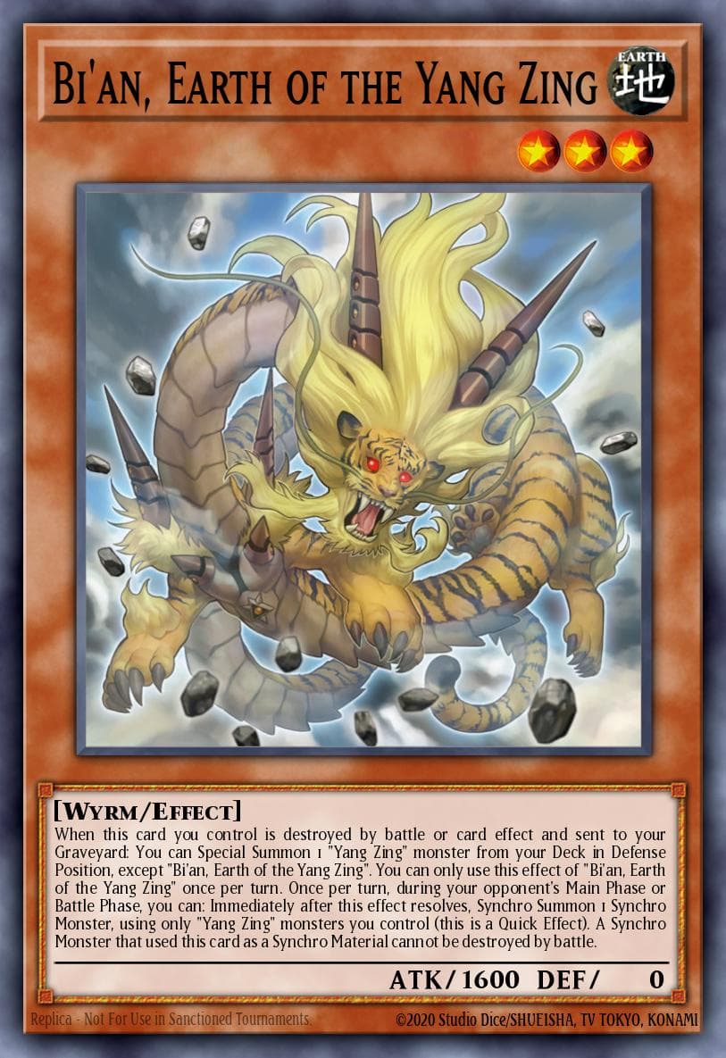 Bi'an, Earth of the Yang Zing