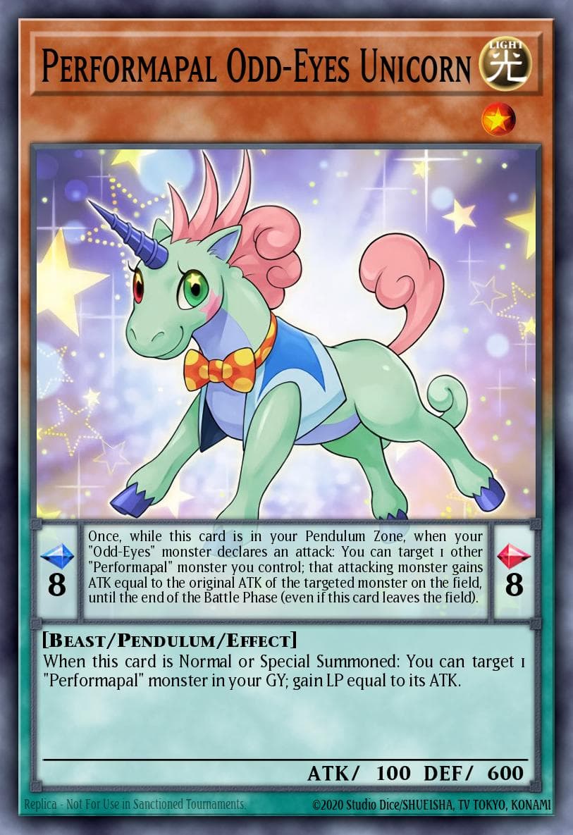 Performapal Odd-Eyes Unicorn