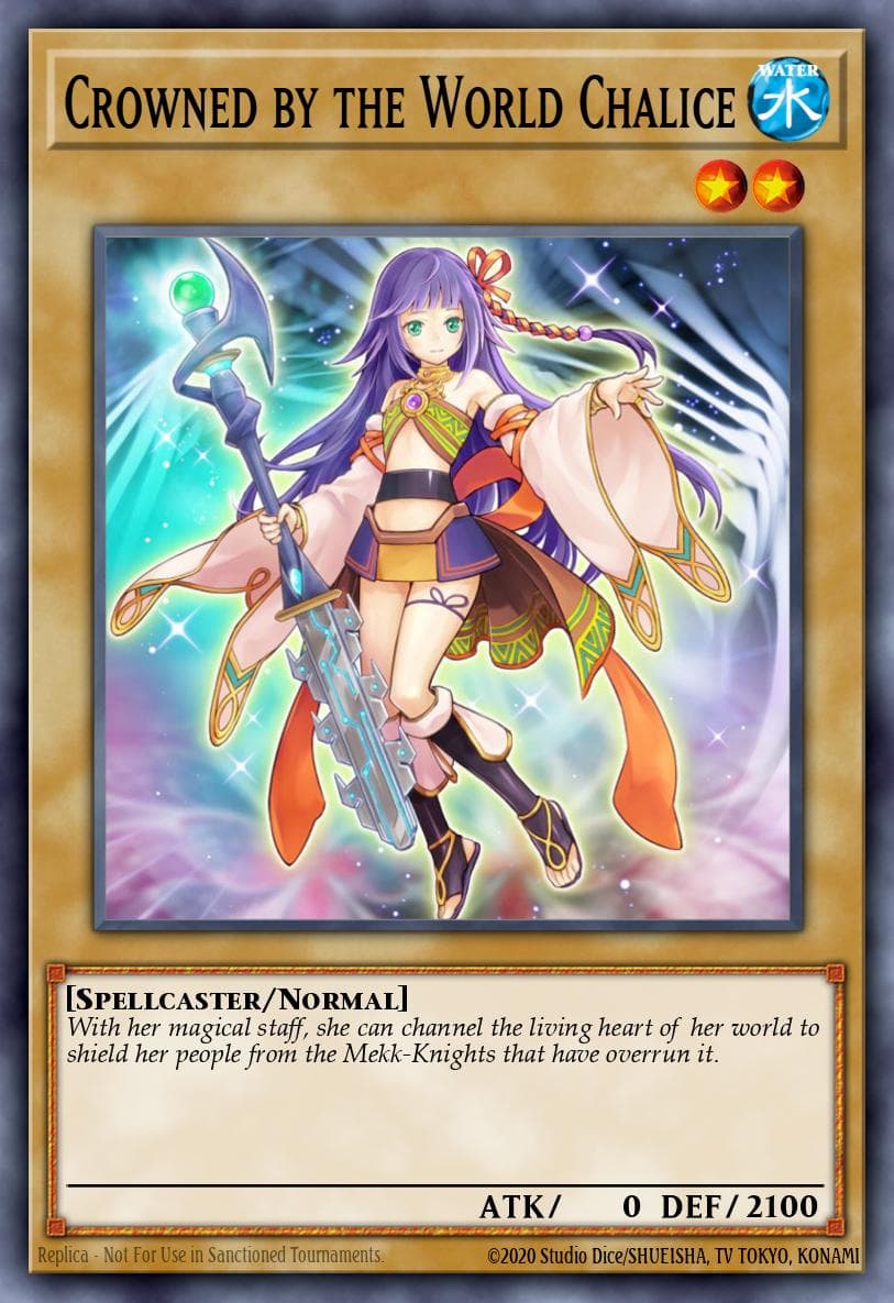 Crowned by the World Chalice