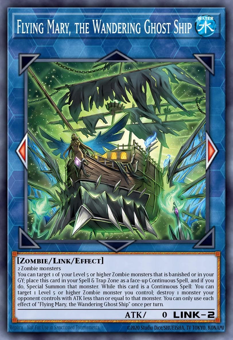 Flying Mary, the Wandering Ghost Ship