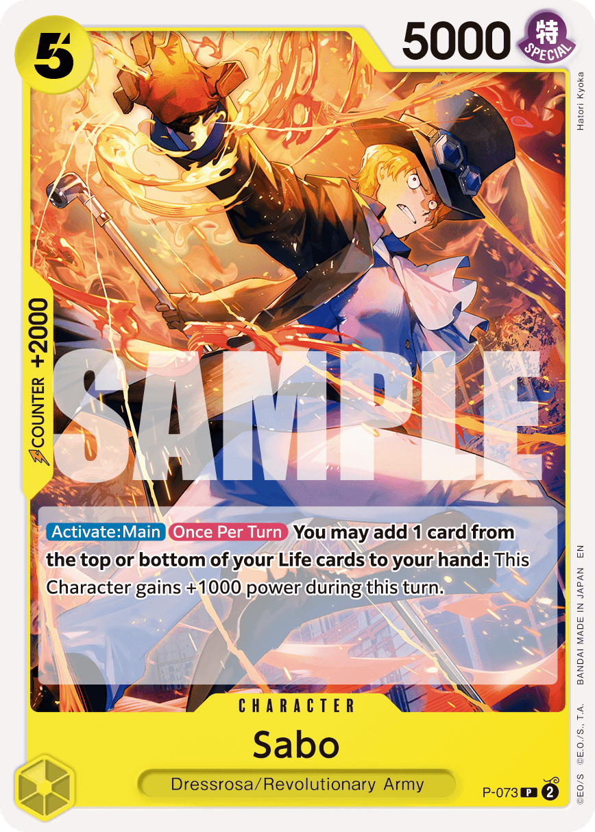 Sabo - P-073 (Pirate Foil)