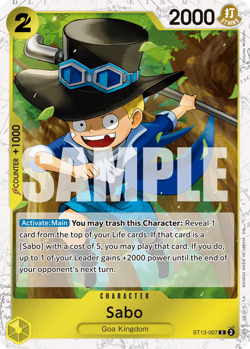 Sabo - ST13-007 (Pirate Foil)
