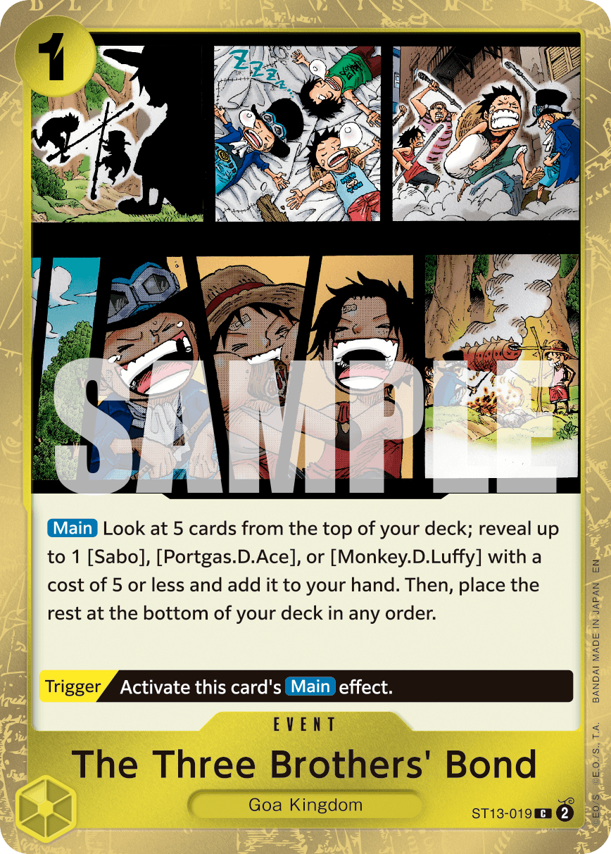 The Three Brothers' Bond (Pirate Foil)