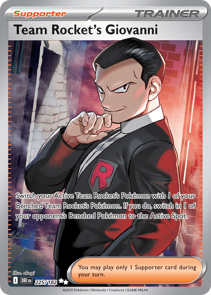 Team Rocket's Giovanni