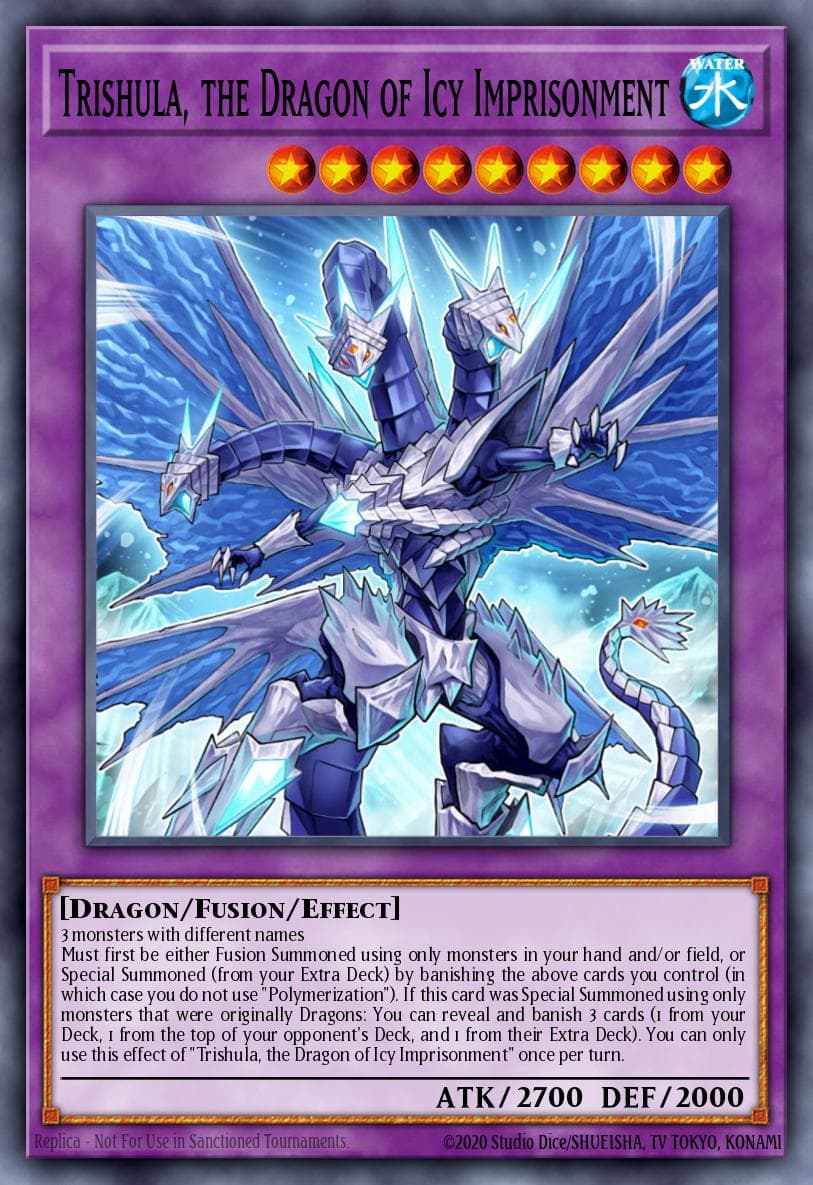 Trishula, the Dragon of Icy Imprisonment