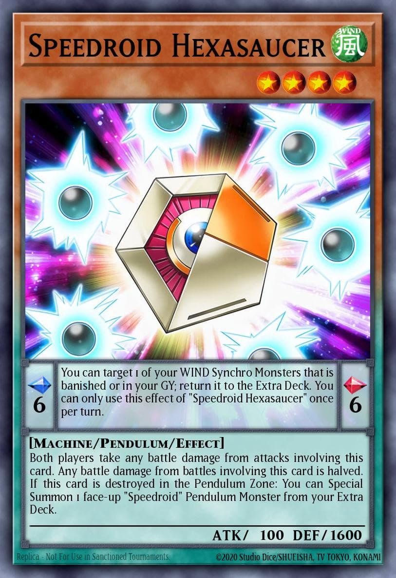 Speedroid Hexasaucer