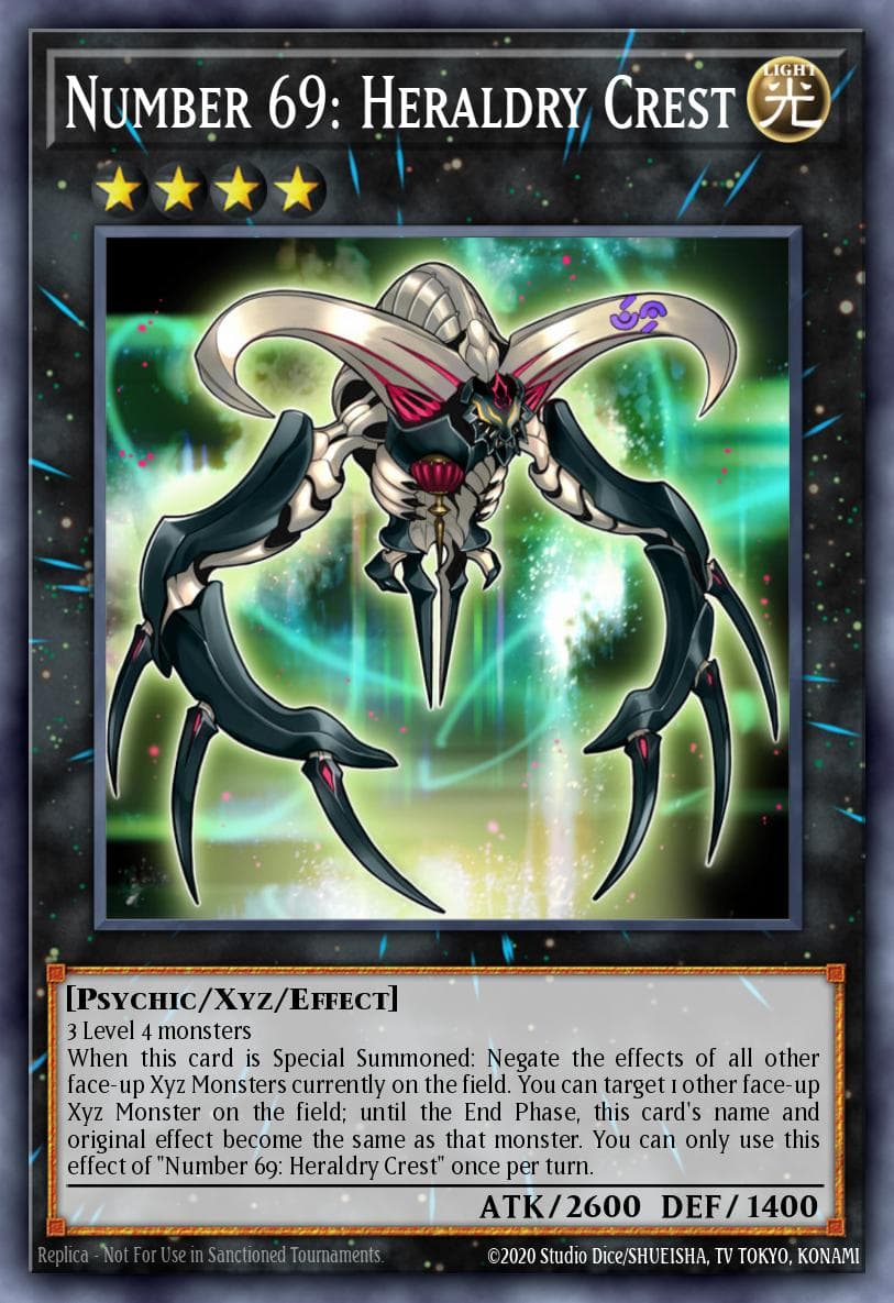 Number 69: Heraldry Crest