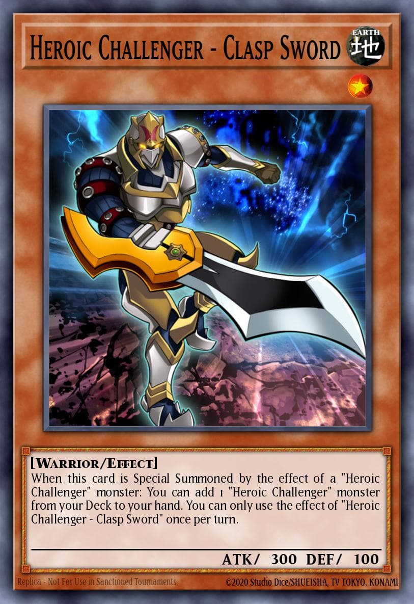 Heroic Challenger - Clasp Sword