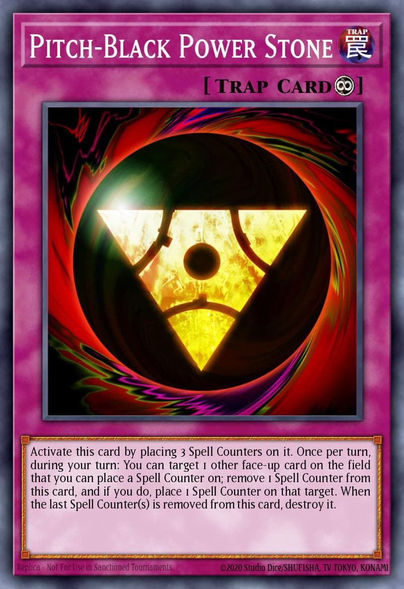 Pitch-Black Power Stone