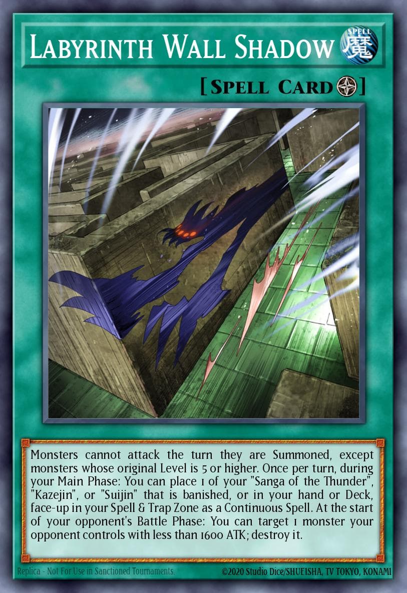 Labyrinth Wall Shadow