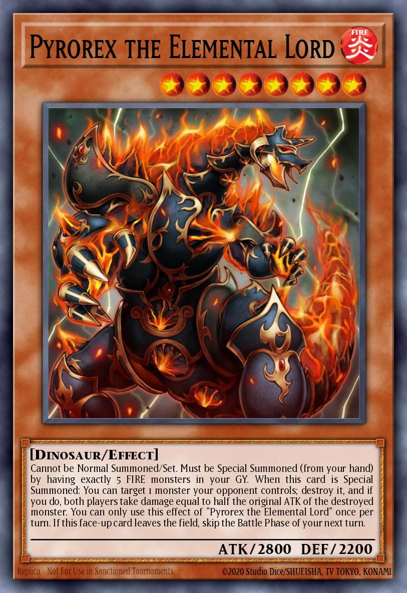 Pyrorex the Elemental Lord