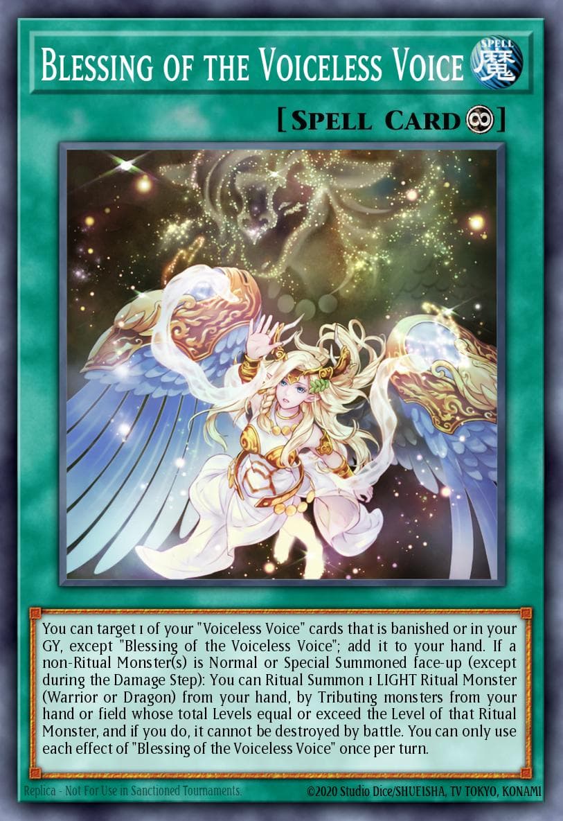 Blessing of the Voiceless Voice