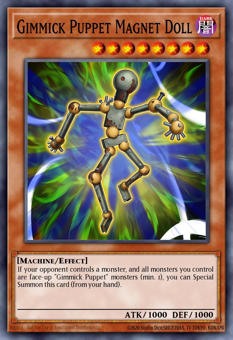 Gimmick Puppet Magnet Doll