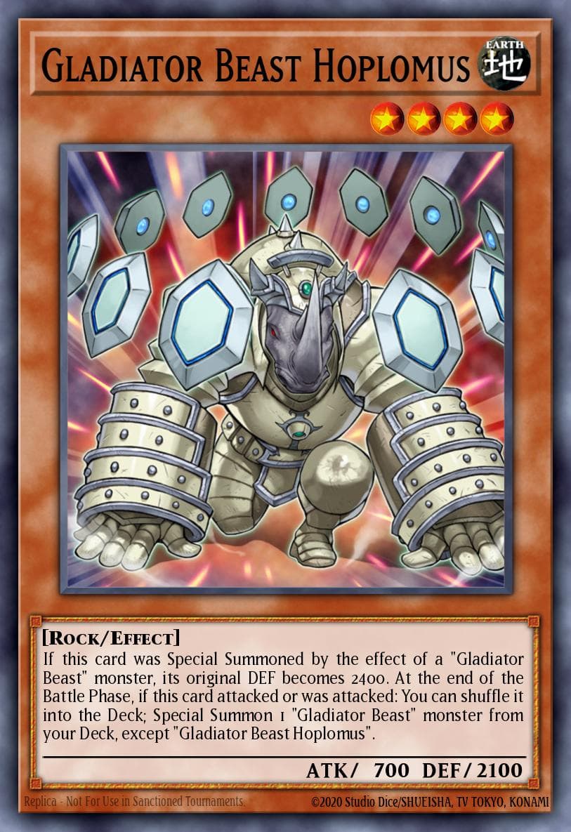 Gladiator Beast Hoplomus