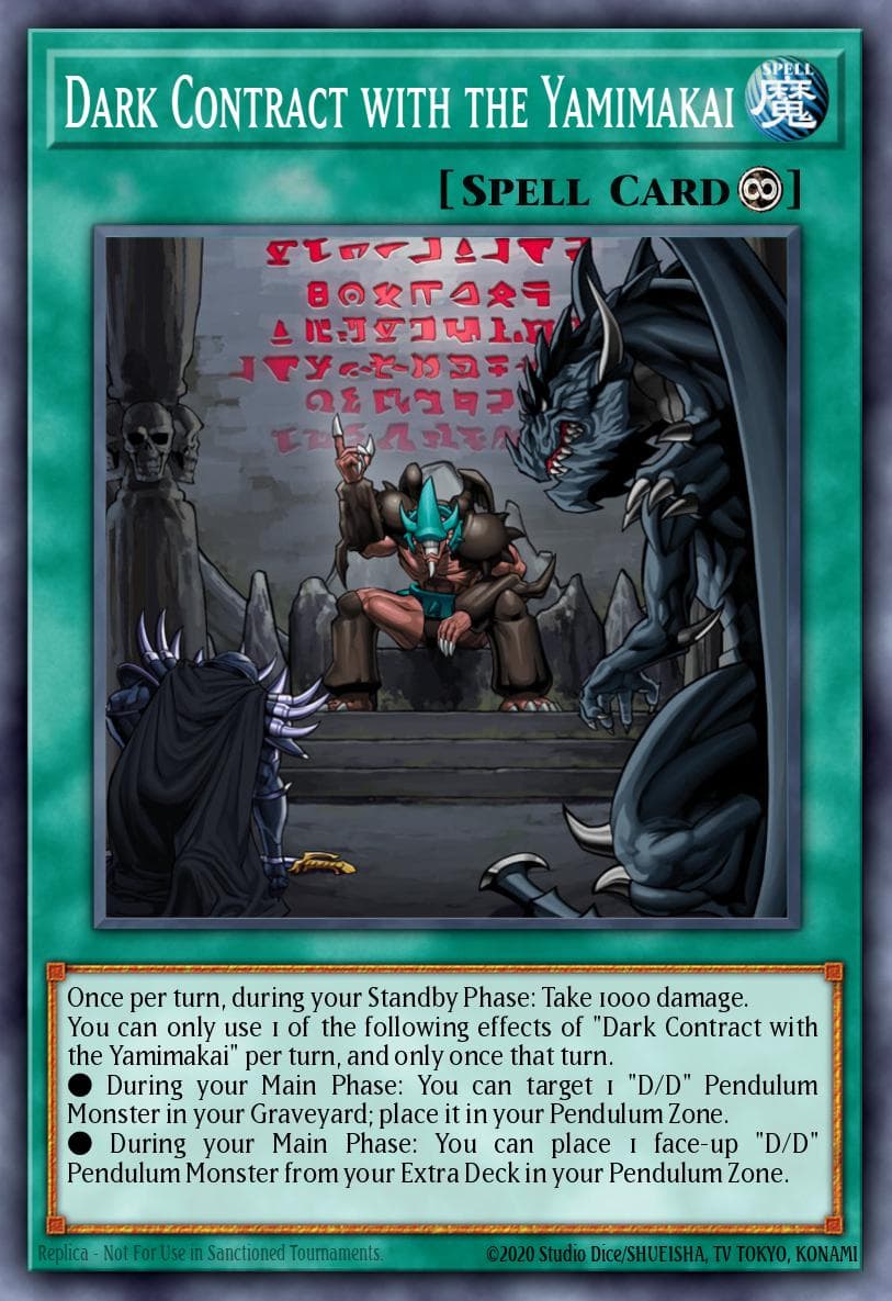 Dark Contract with the Yamimakai