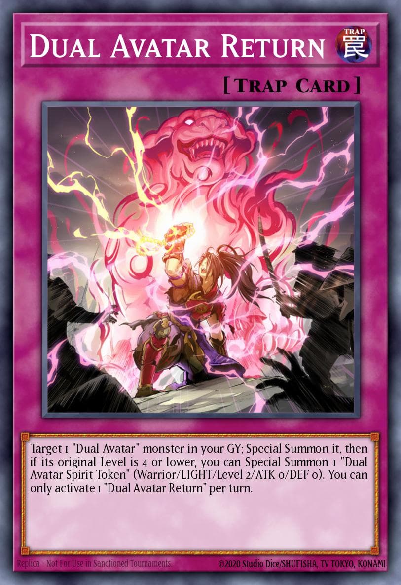 Dual Avatar Return