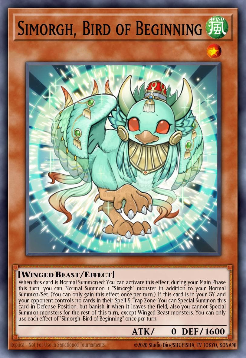 Simorgh, Bird of Beginning