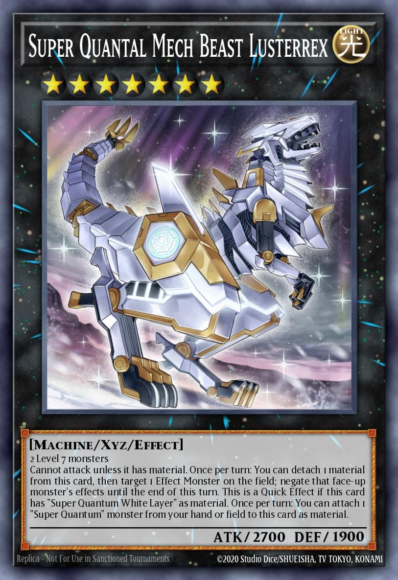 Super Quantal Mech Beast Lusterrex