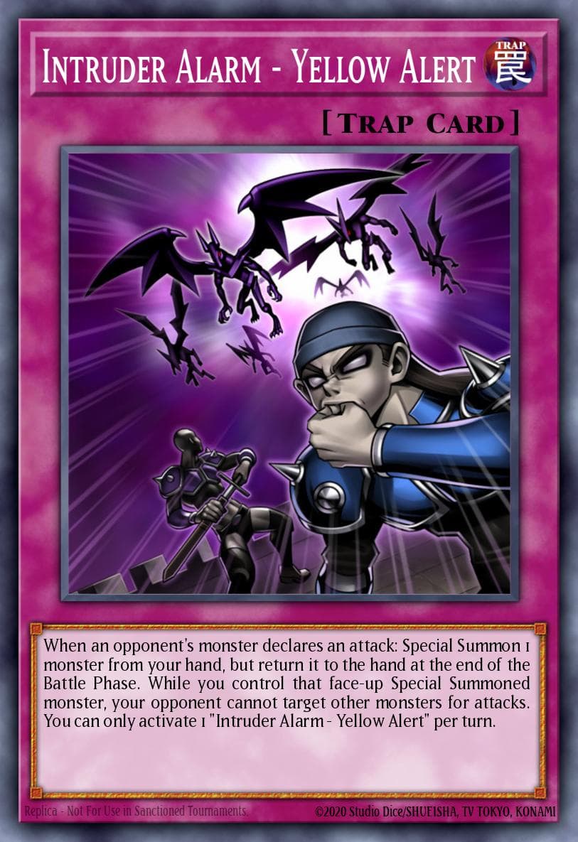 Intruder Alarm - Yellow Alert