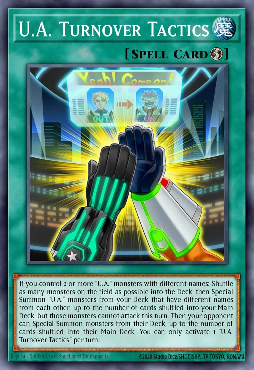 U.A. Turnover Tactics