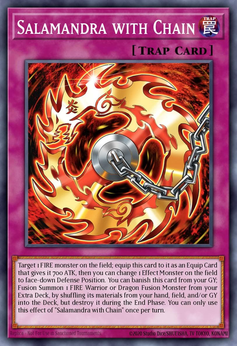 Salamandra with Chain