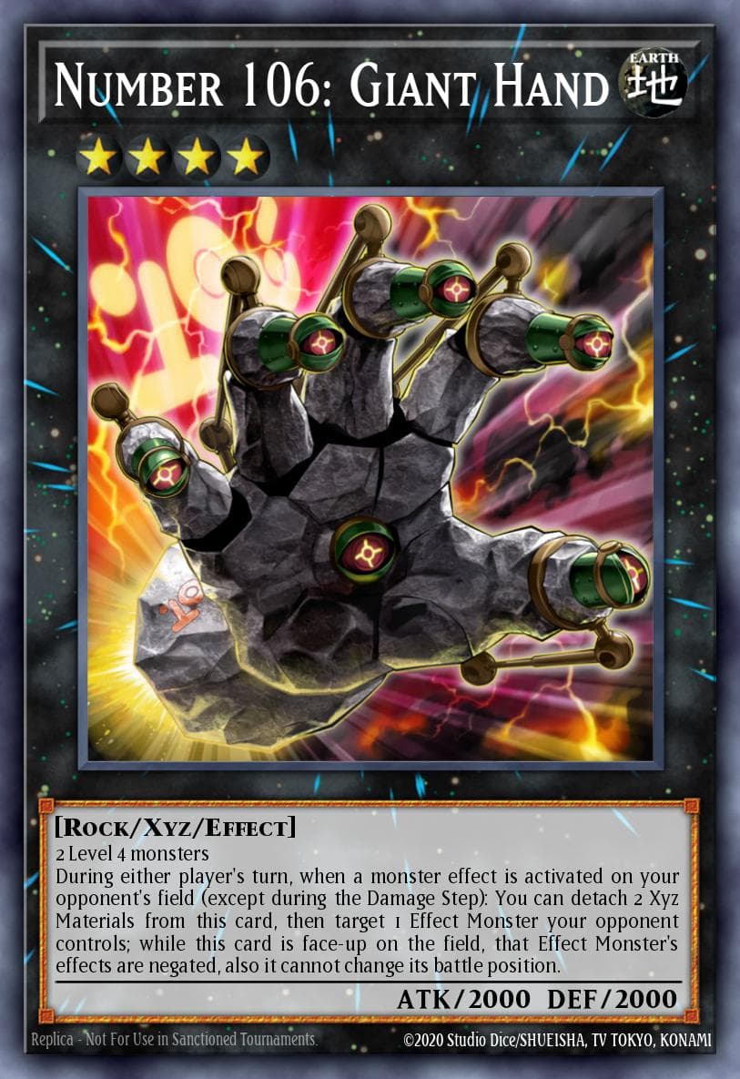 Number 106: Giant Hand