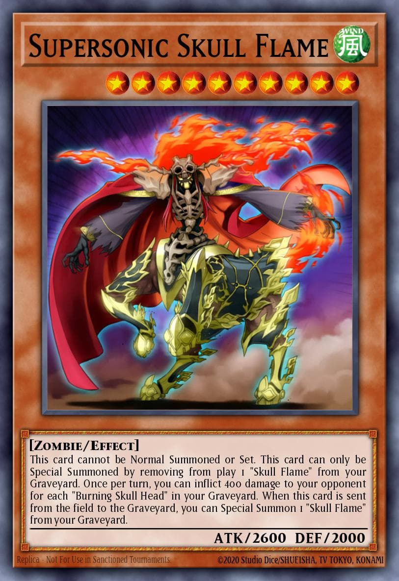 Supersonic Skull Flame