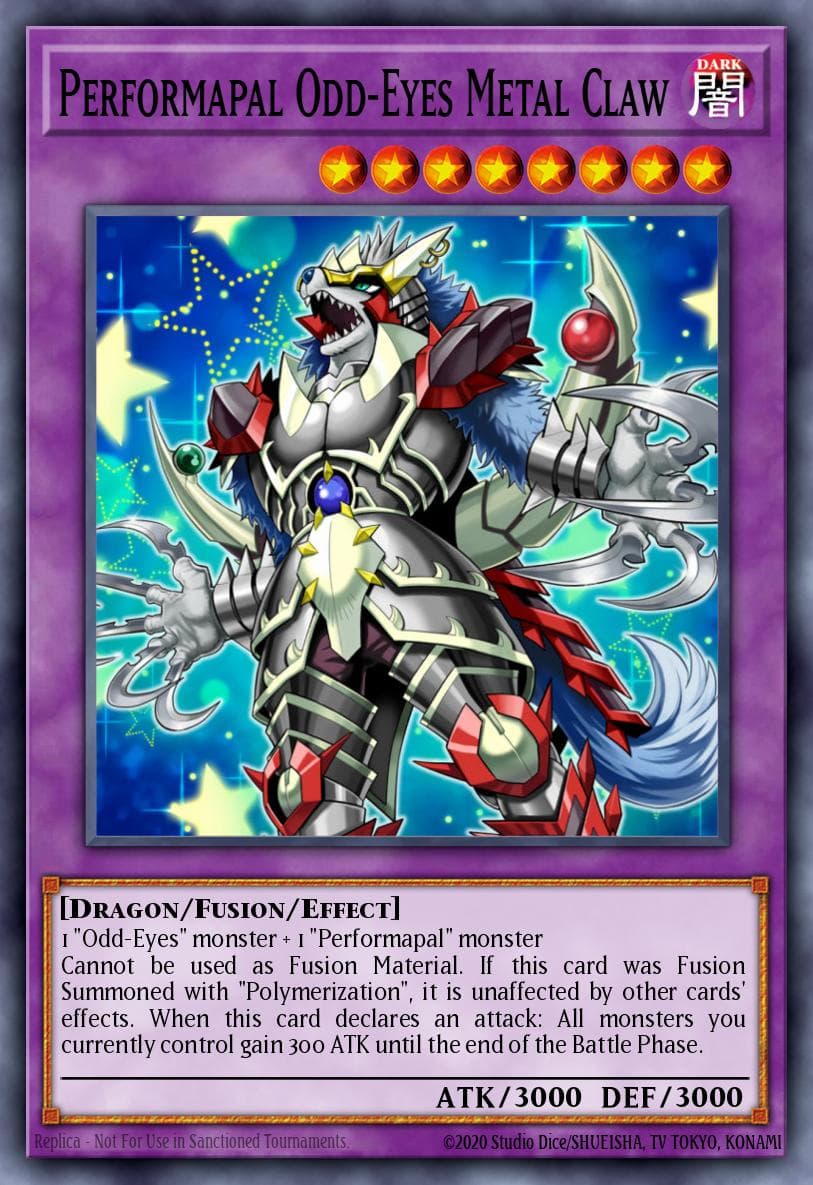 Performapal Odd-Eyes Metal Claw