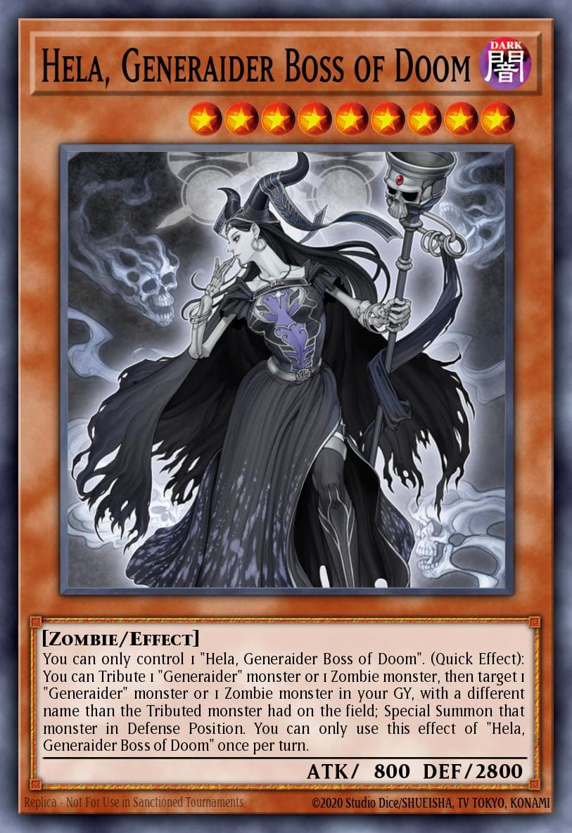 Hela, Generaider Boss of Doom