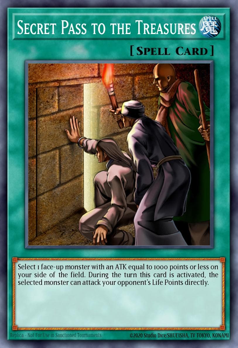 Secret Pass to the Treasures