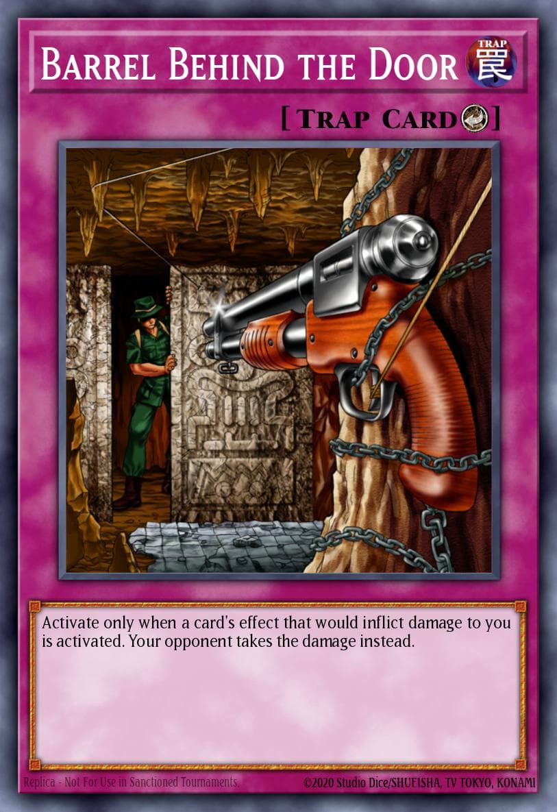 Barrel Behind the Door