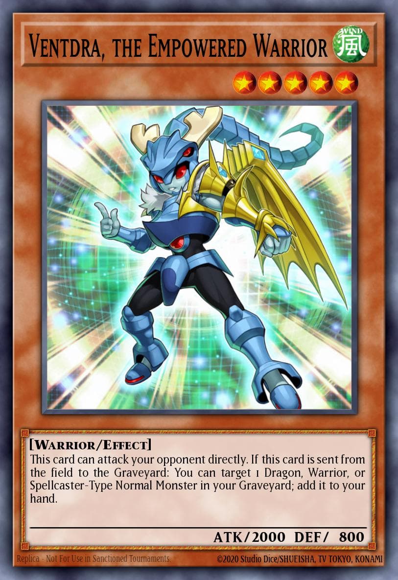 Ventdra, the Empowered Warrior