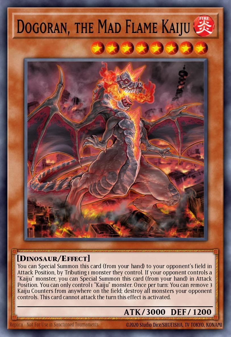 Dogoran, the Mad Flame Kaiju