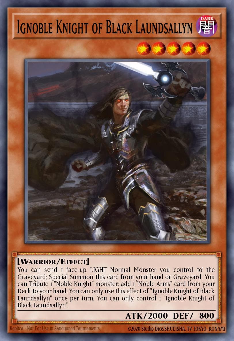 Ignoble Knight of Black Laundsallyn