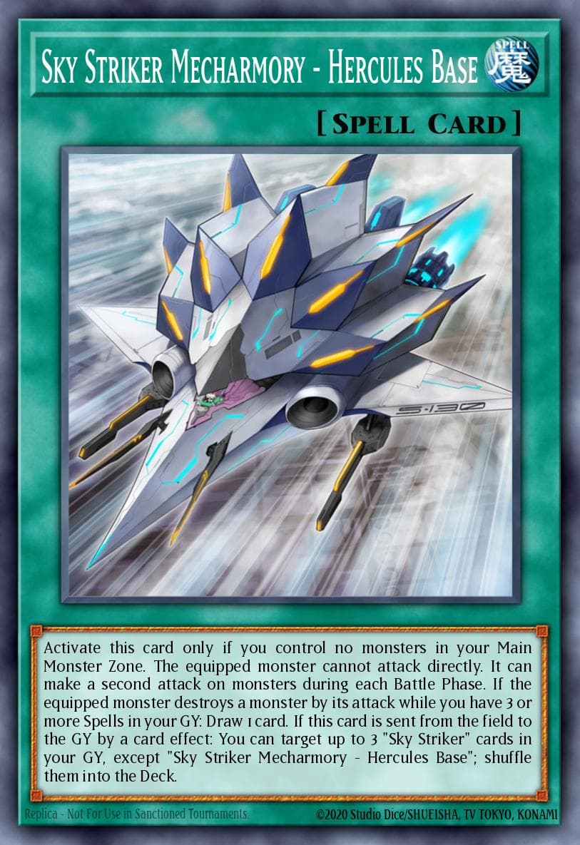 Sky Striker Mecharmory - Hercules Base