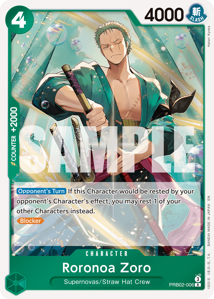 Roronoa Zoro - PRB02-006